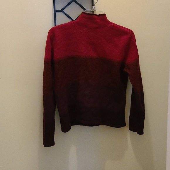 Eddie Bauer Mock Neck Petite Sweater - Picture 3 of 3